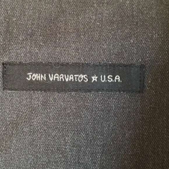John Varvatos USA Double Breasted Jacket Blazer Size 48R Going Out City Career - Picture 2 of 8